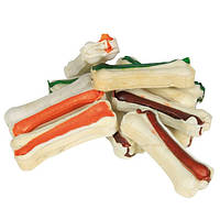 31445 Trixie Dog Snack Mini Chewing Bones кістки із сиром'ятної шкіри, 230 г/10 шт.