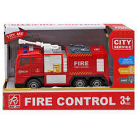 Пожарная машина "Fire control" со звуком детская игрушка машинка