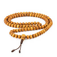 Чётки Сандал Белый Santalum Sandalwood Vajra 7.2 мм Южная Индия (27600)