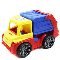Машинка "Мусоровоз", желтый детская игрушка машинка