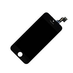 Дисплей iPhone 5C у зборі із сенсором і рамкою black (On-cell)
