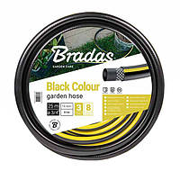 Шланг для полива BLACK COLOUR 3/4″ 25м, Bradas Польща черный WBC3/425