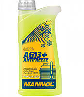 Антифриз желтый 1л AG13+ -40°C Advanced Mannol (BYD Амулет) MN4014-1-Mannol