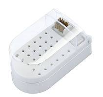 Підставка для насадок у футлярі + щітка для чищення фрез