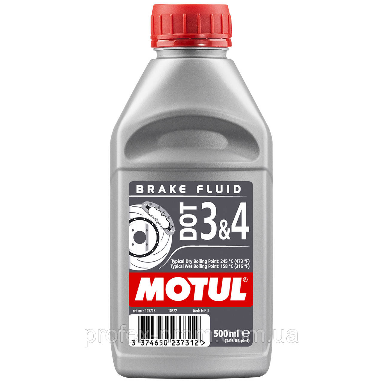 Гальм.рідина Motul DOT 3&4 0.5л (шт.)