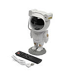 Ночник-проектор зоряного неба дитячий "Астронавт (космонавт)" (20010-E) із пультом, фото 2