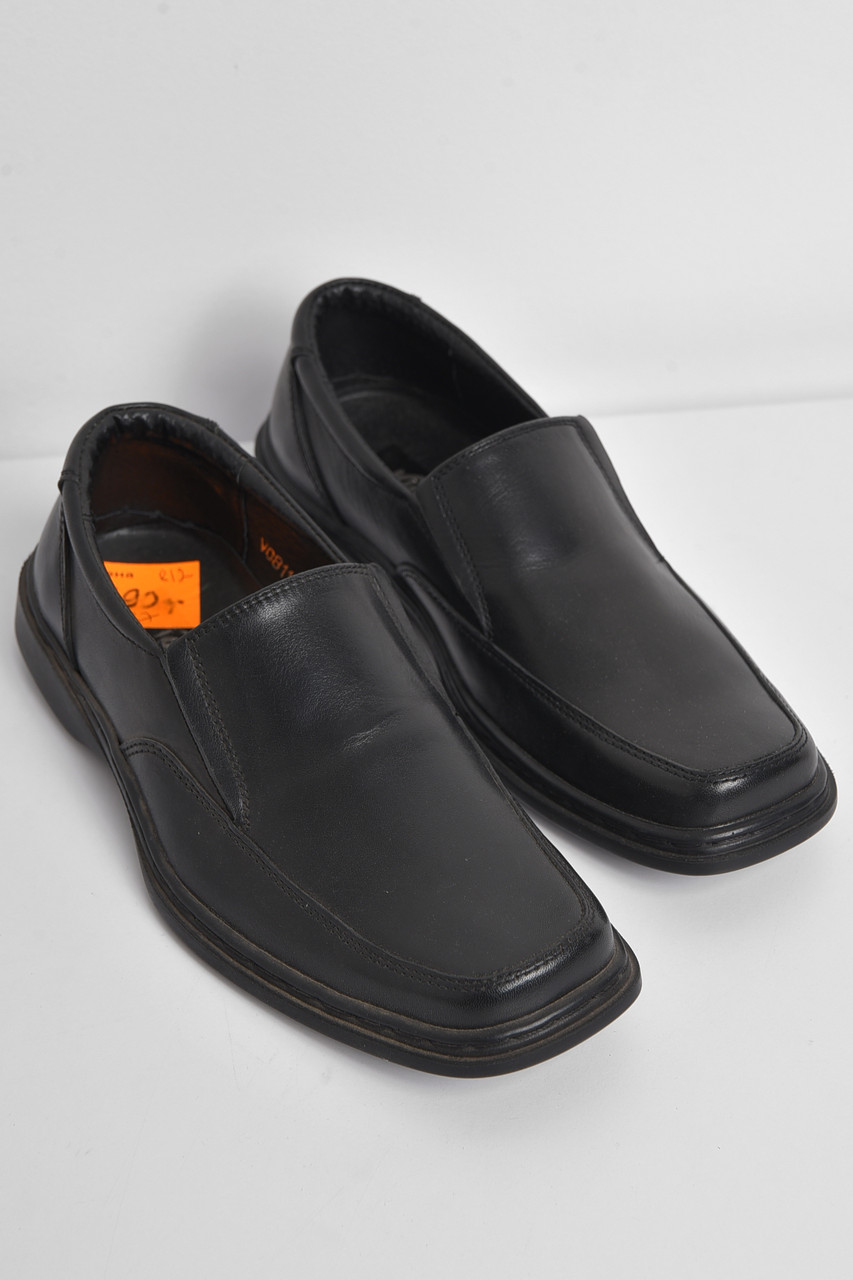 Туфлі підліток для хлопчика чорного кольору р.37 173854S