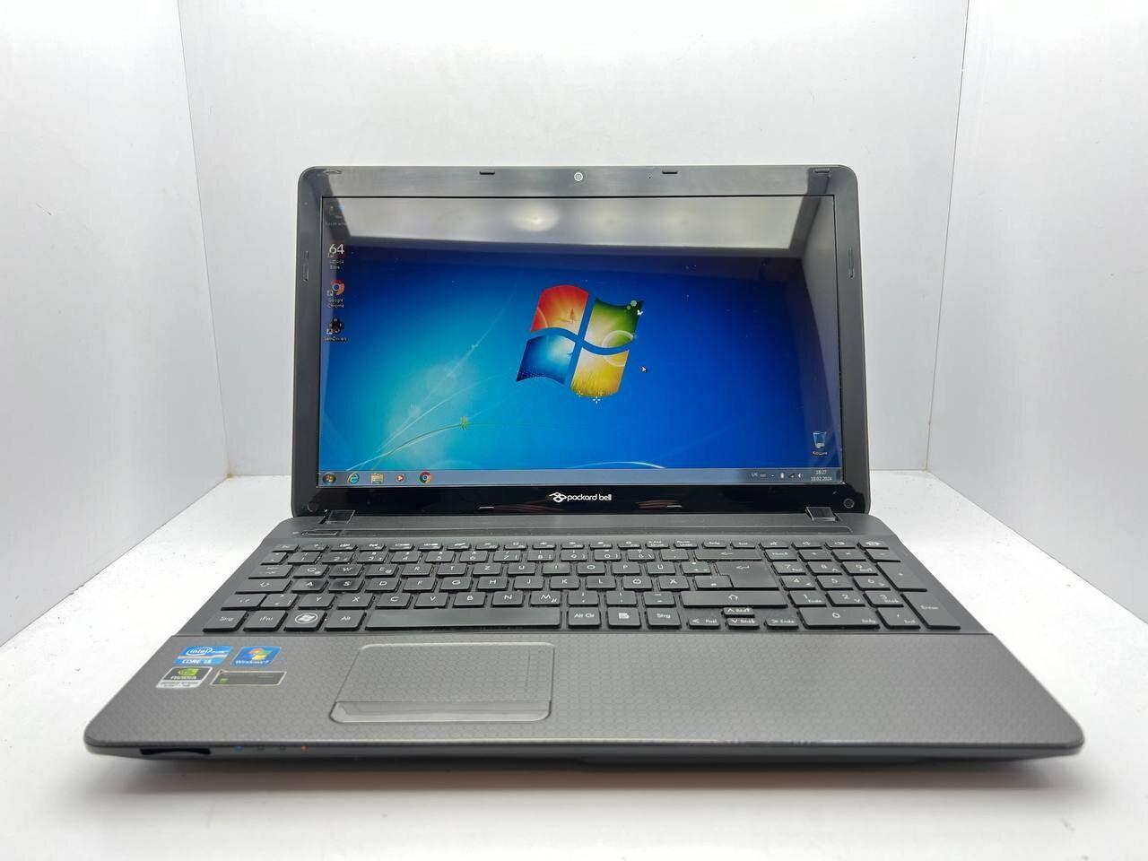 Б/в Ноутбук Packard Bell EasyNote TS1HR 15.6" 1366x768| Core i5-2430M| 4 GB RAM| 500 GB HDD| GeForce GT 540M 1GB