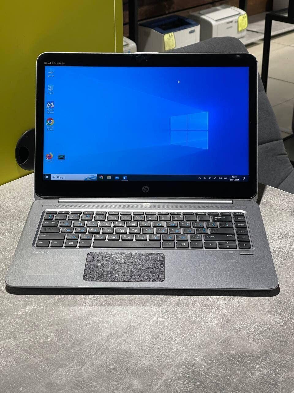 Б/в Ноутбук HP EliteBook Folio 1040 G3 14" 1920x1080 Сенсорний| Core i5-6200U| 8 GB RAM| 480 GB SSD| HD 520