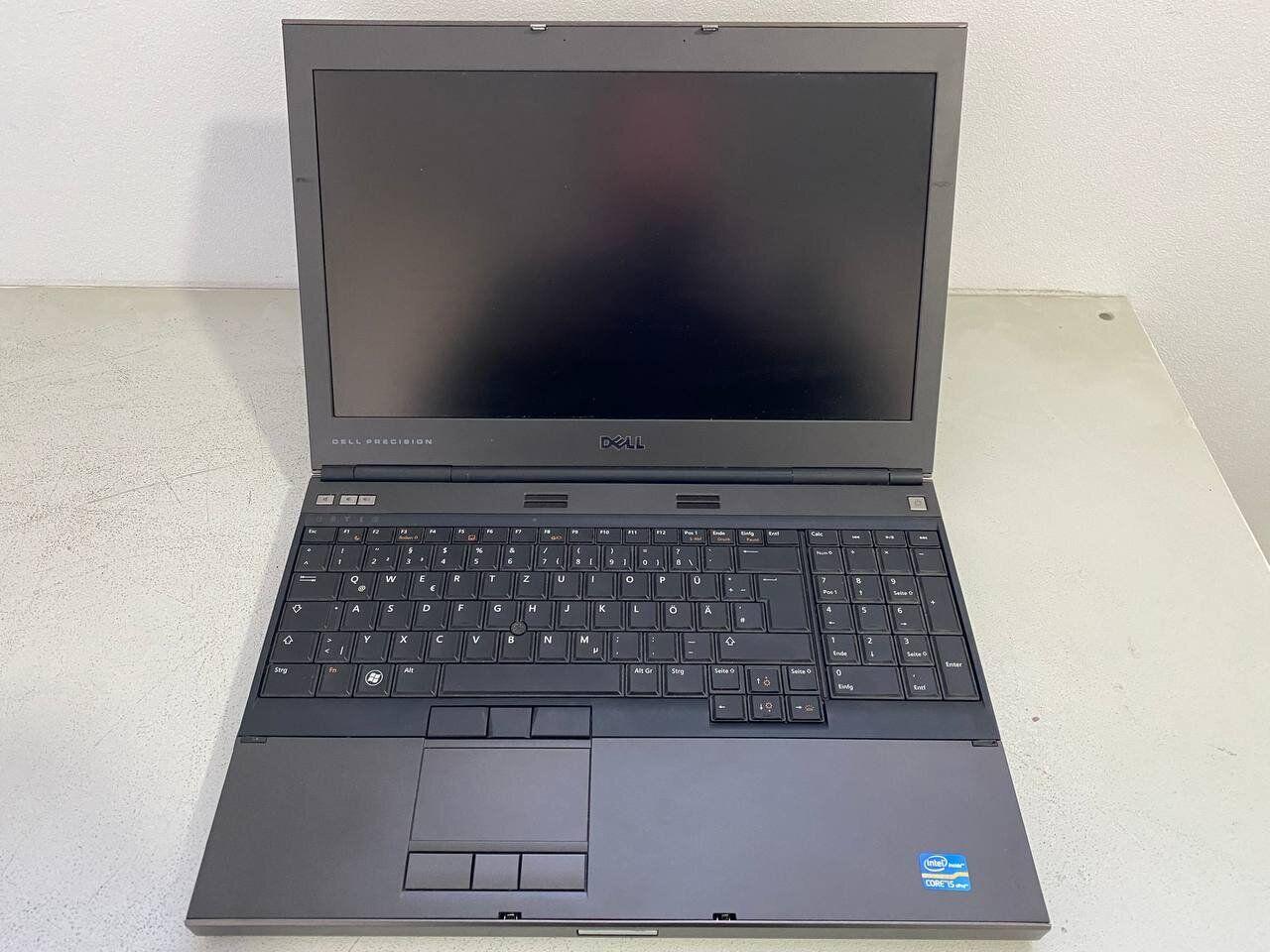 Б/в Ноутбук Б-клас Dell Precision M4600 15.6" 1920x1080| Core i7-2960XM| 32 GB RAM| 240 GB SSD| Quadro 1000M 2GB
