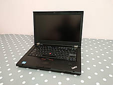 Б/в Ноутбук Б-клас Lenovo ThinkPad T420 14" 1600x900| Core i5-2410M| 8 GB RAM| 120 GB SSD| HD 3000, фото 3