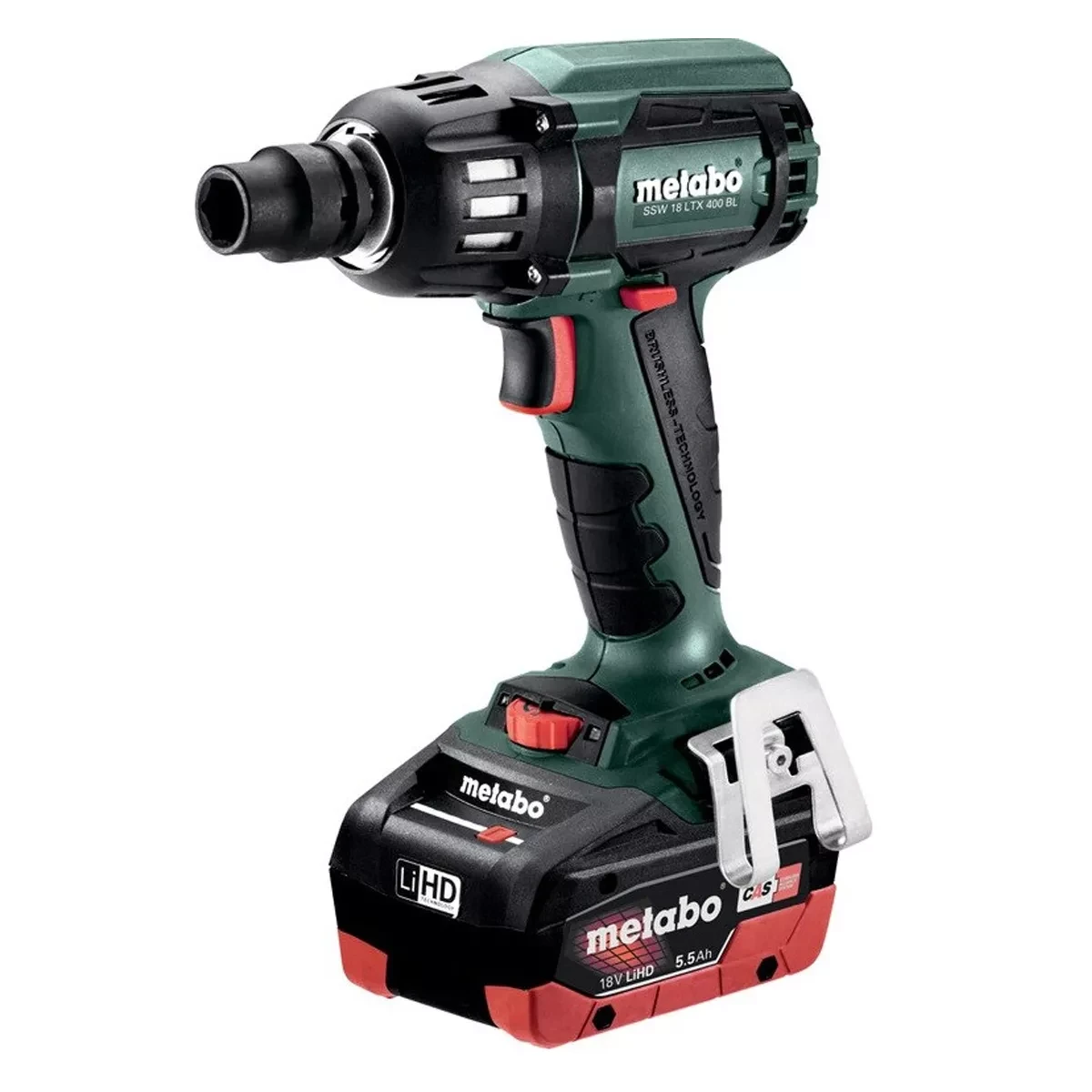 Гайковерт аккумуляторный ударный SSW 18 LTX 400 BL Metabo 5.2 Ач - фото 1 - id-p2107107213