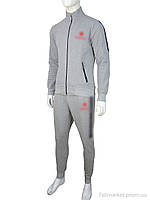 Спортивный костюм мужской Весна/осень 02921 l.grey (5 шт. р.сетка S-2XL) "Obuvok" недорого оптом от прямого