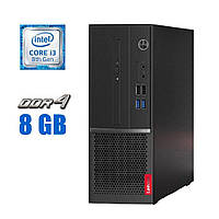 Компьютер Lenovo V530S SFF / Intel Core i3-8100 (4 ядра по 3.6 GHz) / 8 GB DDR4 / 240 GB SSD / Intel UHD