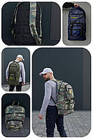 Прочный штурмовой рюкзак MAD синий, военные мужские рюкзаки atgc