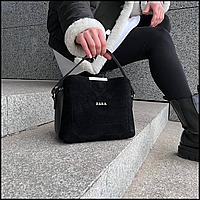Маленькие женские сумки Zara из экокожи, качественные женские сумки среднего размера дешево atgc