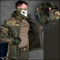 Костюм тактический горка брюки куртка Камуфляж Варан ЗСУ, боевой весенний тактический костюм M atgc