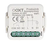 Tuya - одноканальное мини-реле без напряжения - WiFi - приложение для Android/iOS - OXT T210