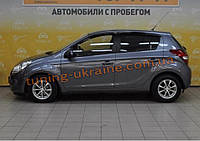 Дефлектори вікон (вітровики) COBRA-Tuning HYUNDAI I20 HB 5D 2009+