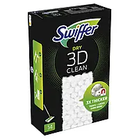 Swiffer Мийка підлоги 3D Clean Сухі насадки для підлоги 14 штук