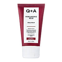 Очищувальний гель для тіла з гіалуроновою кислотою Q+A Hyaluronic Acid Body Wash, 50 мл