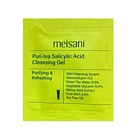 Гель для вмивання з саліциловою кислотою Meisani Puri-Tea Salicylic Acid Cleansing Gel пробник