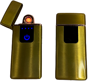Сенсорна USB Запальничка ⚡️ (спіраль розжарювання) HL-482 yellow