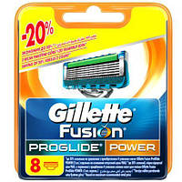 Сменные кассеты для бритья Gillette Fusion5 Proglide Power (8 шт.)