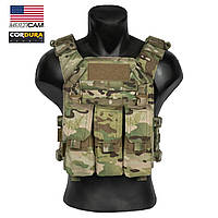 Плитоноска WAS RPC DFP M4 Recon Plate Carrier Combo с тройным магазинным подсумком, Multicam, Medium,