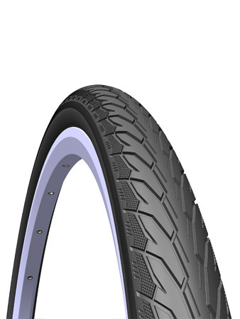 Покришка 700x28C (28-622) Rubena (Mitas) FLASH V66 Classic, чорна