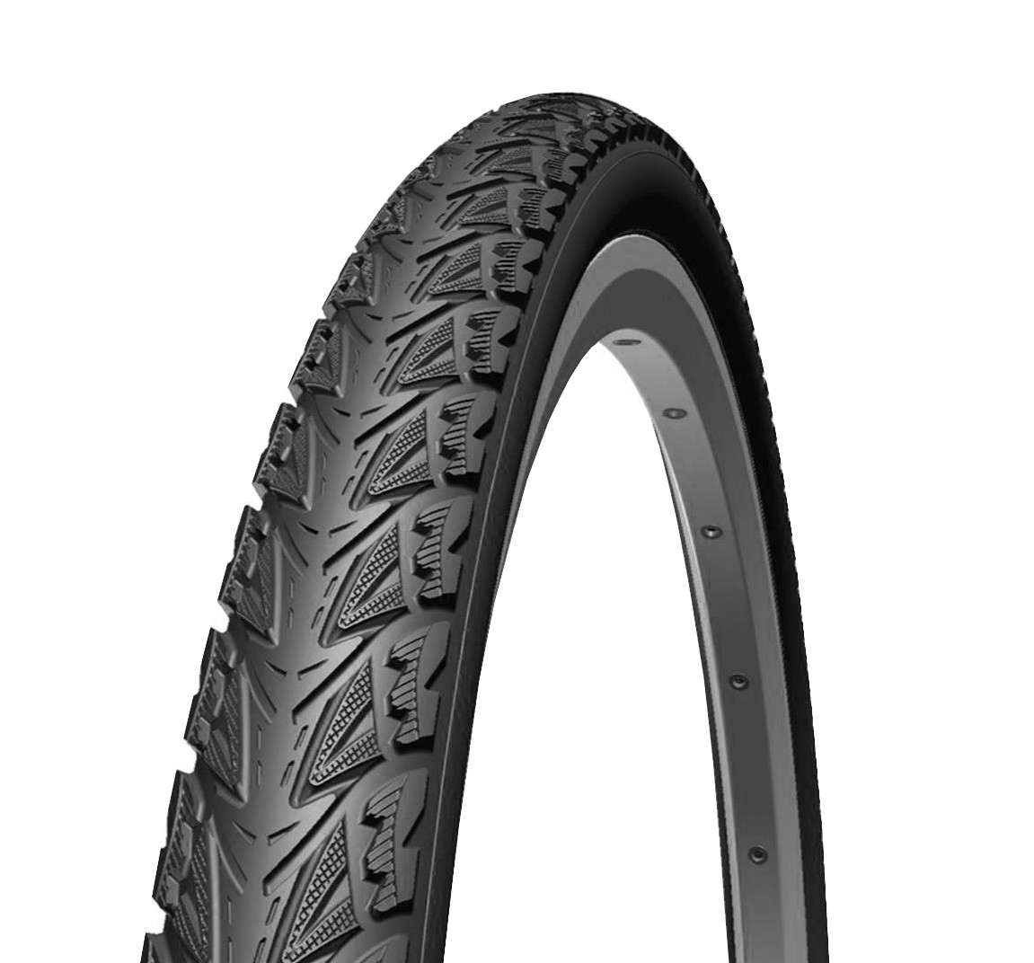 Покришка 700x40C (42-622) Rubena (Mitas) SEPIA V71 Classic, чорна