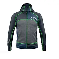 Кофта мужская с широкими карманами RESOLUTION MAN GREEN FLUO S