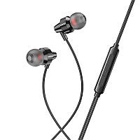 Навушники HOCO Delight wired digital earphone with microphone M90 |1.2M| black