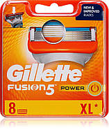 Набор сменных картриджей для бритья Gillette Fusion Power (8 шт.)