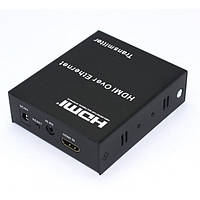 Удлинитель HDMI по кабелю UTP Kingda S0614 до 120м с БП 3D RX/TX