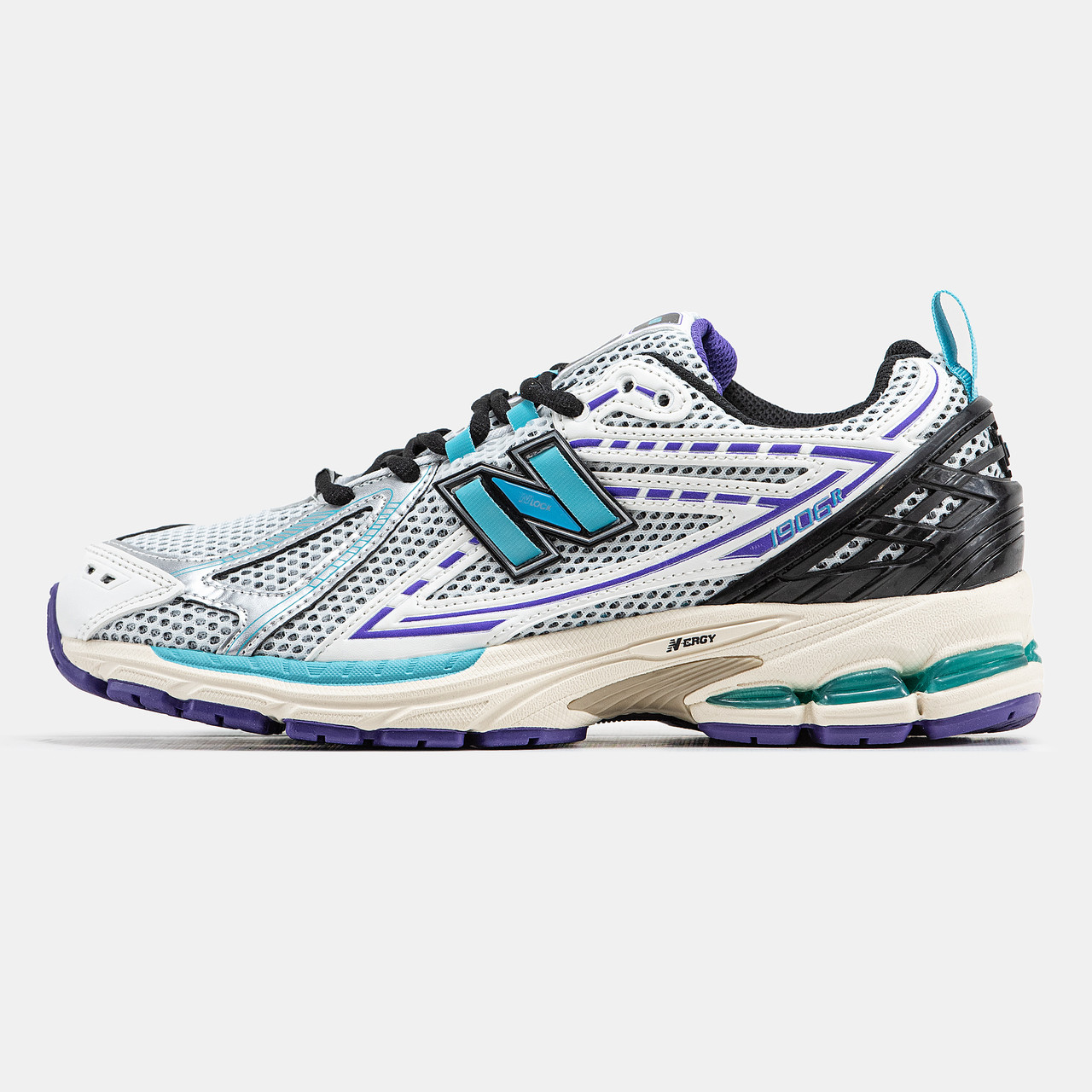 Чоловічі Кросівки New Balance 1906R White Blue Purple / Нью Беланс 1906Р Білі з Синім та Фіолетовим
