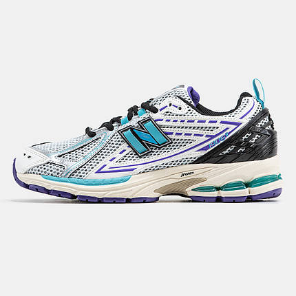 Чоловічі Кросівки New Balance 1906R White Blue Purple / Нью Беланс 1906Р Білі з Синім та Фіолетовим, фото 1