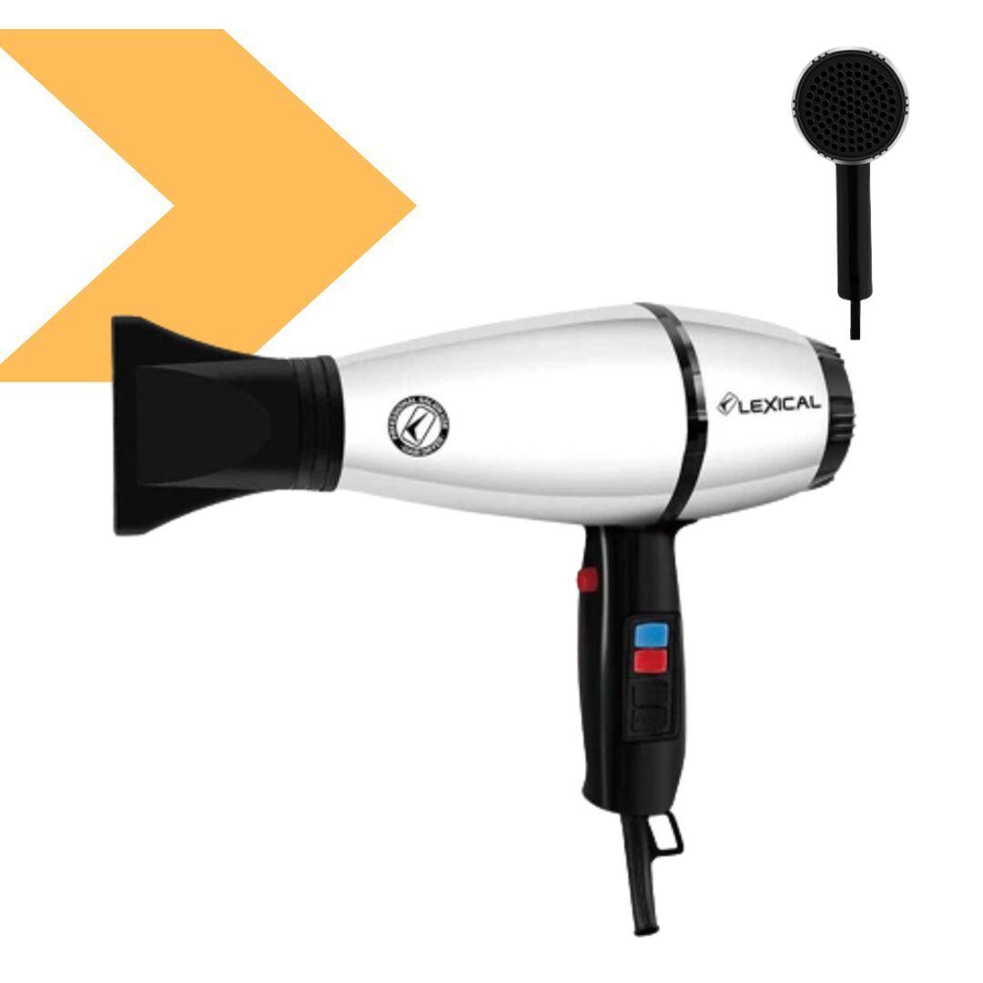 Фен для волос Lexical LAS-5075, 2200 Вт, серо-черный (43020-LAS-5075_668), фото 1