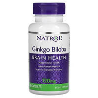 Natrol Ginkgo Biloba 120 mg 60 капсул NTL-00768 VB