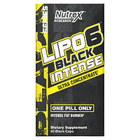 Nutrex Lipo-6 Black Intense Ultra Concentrate 60 капсул 156 631 VB