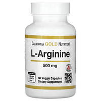 California Gold Nutrition L-Arginine 60 капсул CGN-01126 VB