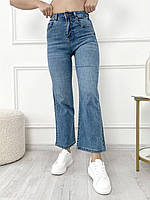 Жіночі брюки штани джинси Мод-9/04/0016 кюлоти широкі кльош (26,27,28,29. розміри)