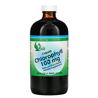 World Organic Liquid Chlorophyll 100 мг 474 мл 1368 VB