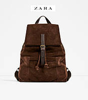 Кожаный рюкзак Zara