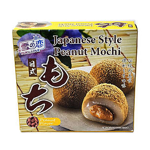 Японське Моті Таро 140 гр.4*45гр Тайвань Mochi Peanut, фото 3