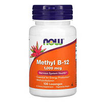 NOW Methyl B-12 1000 mcg 100 леденцов 01748 VB