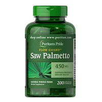 Puritan's Pride Saw Palmetto 450 mg 200 капс 03533 VB