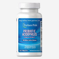 Puritan's Pride Probiotic Acidophilus 100 таб 02610 VB