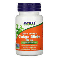 NOW Ginkgo Biloba 120 mg 50 капс NOW-4682 VB