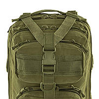 Армейский рюкзак штурмовой 42см х 24см х 20см Хаки + Подарок Складная пластиковая канистра на 10л с Новинка